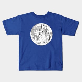 Rabbit Moon Kids T-Shirt